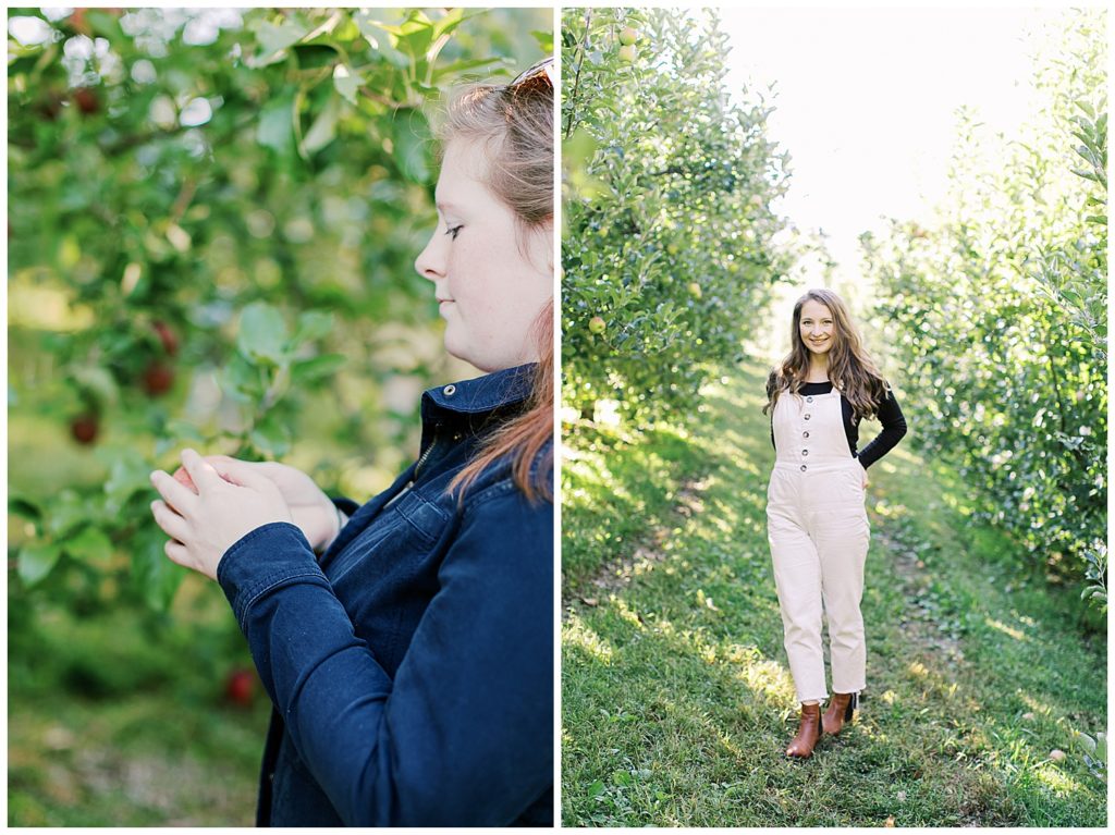 Portraits taken at Sky Top Apple Orchard.