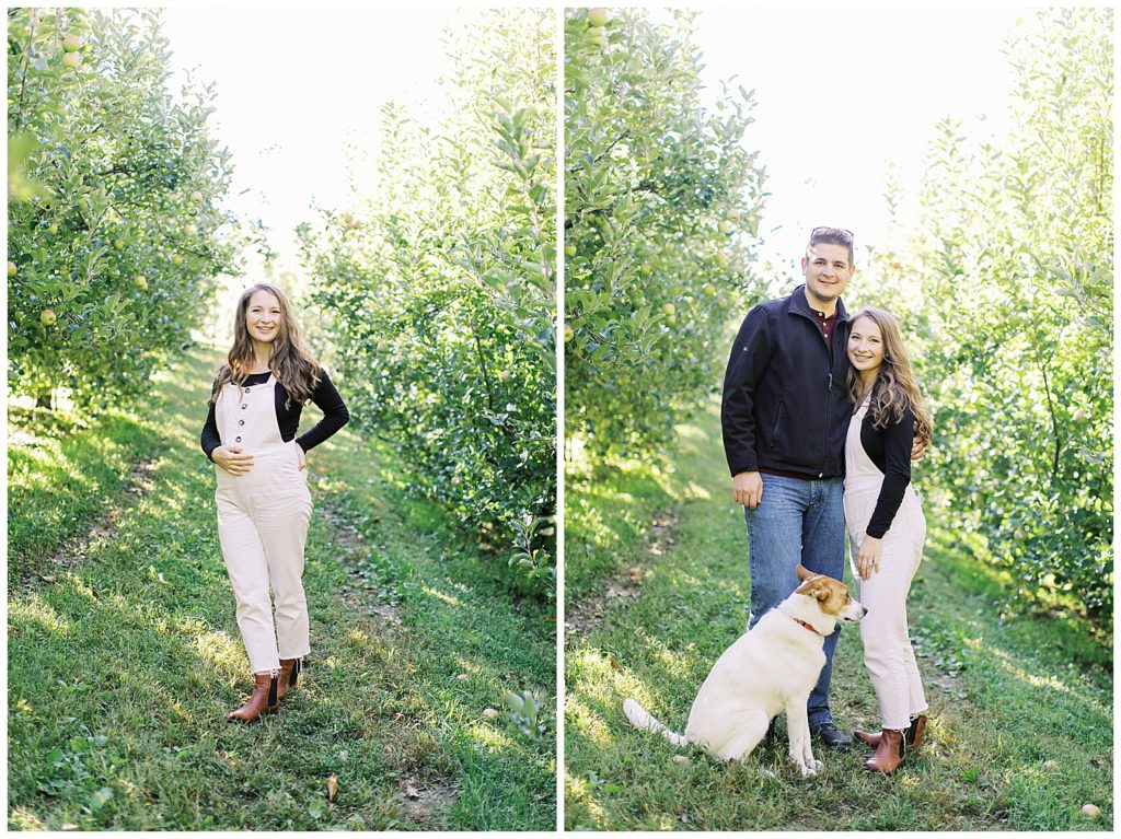 Portraits taken at Sky Top Apple Orchard. Photos by Holly Michon Photography.