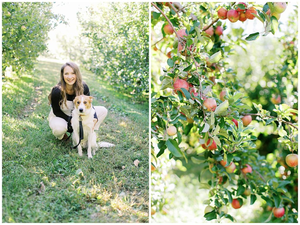An autumn morning spent in the mountains of Hendersonville, NC at a tree farm. Photos by Holly Michon Photography.