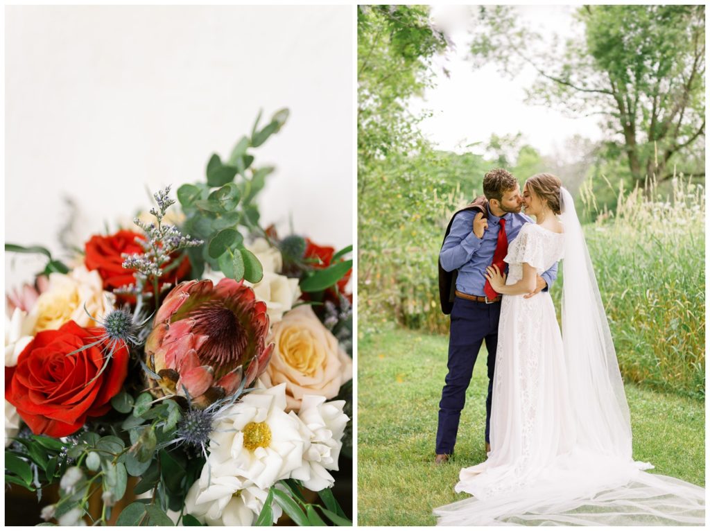 Dreamy, romantic summer wedding details, Knoxville, TN wedding photographer.