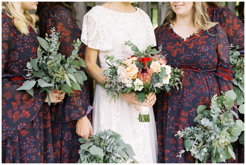Dreamy bridesmaids, summer wedding details, Knoxville, TN wedding photographer.