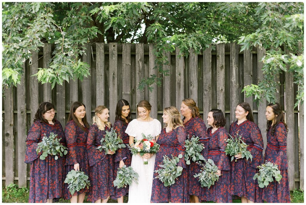 Dreamy bridesmaids, summer wedding details, Knoxville, TN wedding photographer.