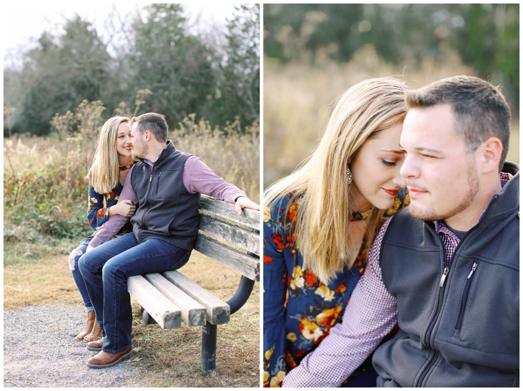 East Tennessee engaged couple at their engagement session, Knoxville, TN