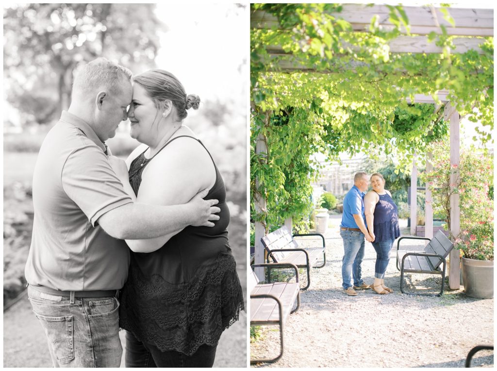 UT Gardens engagement session - Holly Michon Photography
