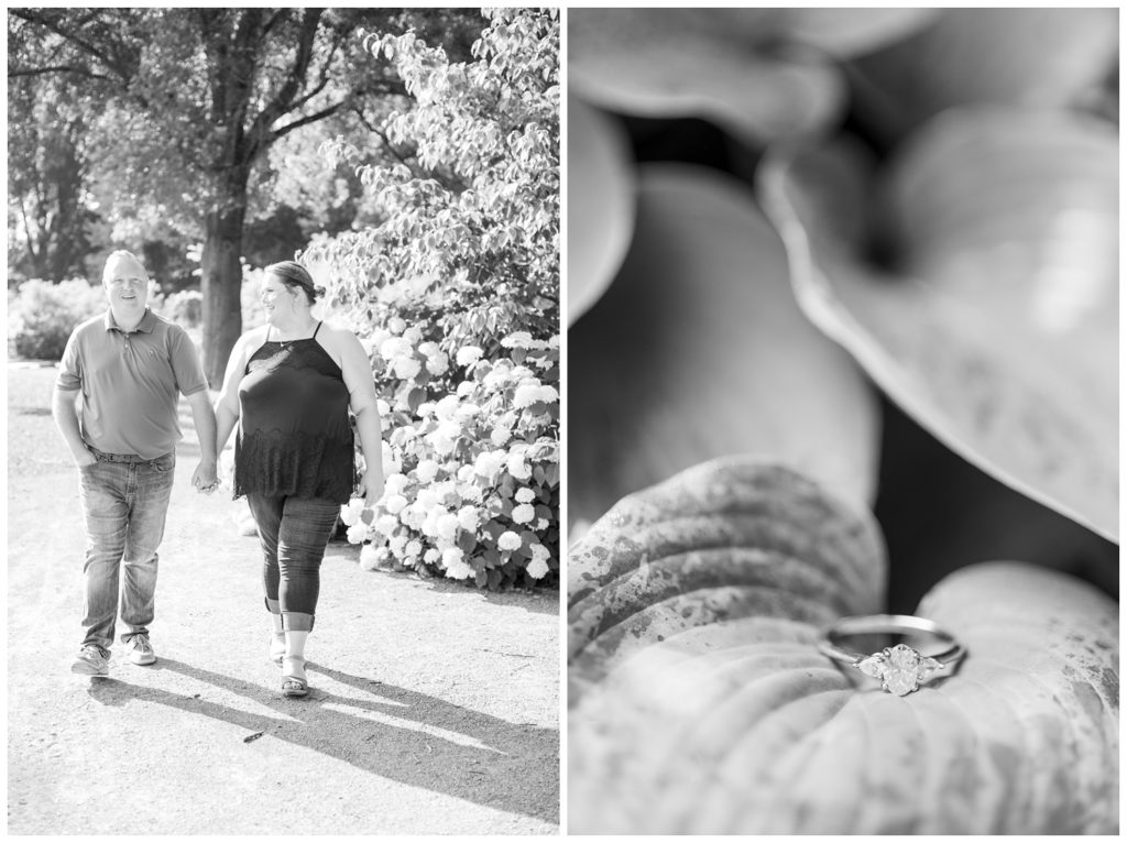 Engagement ring, UT Gardens - Knoxville TN wedding photographer - Holly Michon Photography