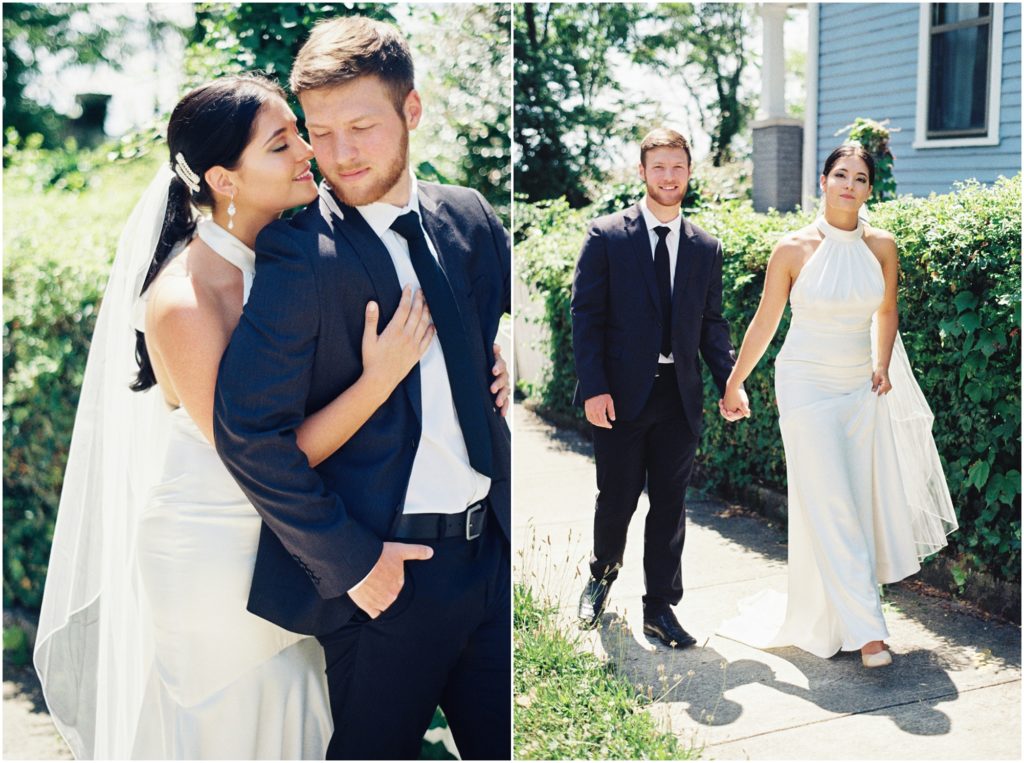 Nontraditional, timeless downtown Knoxville wedding elopement