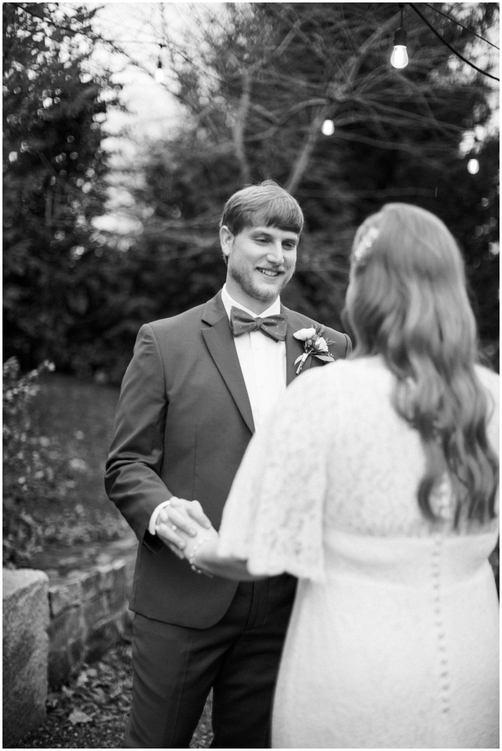 Bride & groom Asheville North Carolina wedding - - Holly Michon Photography