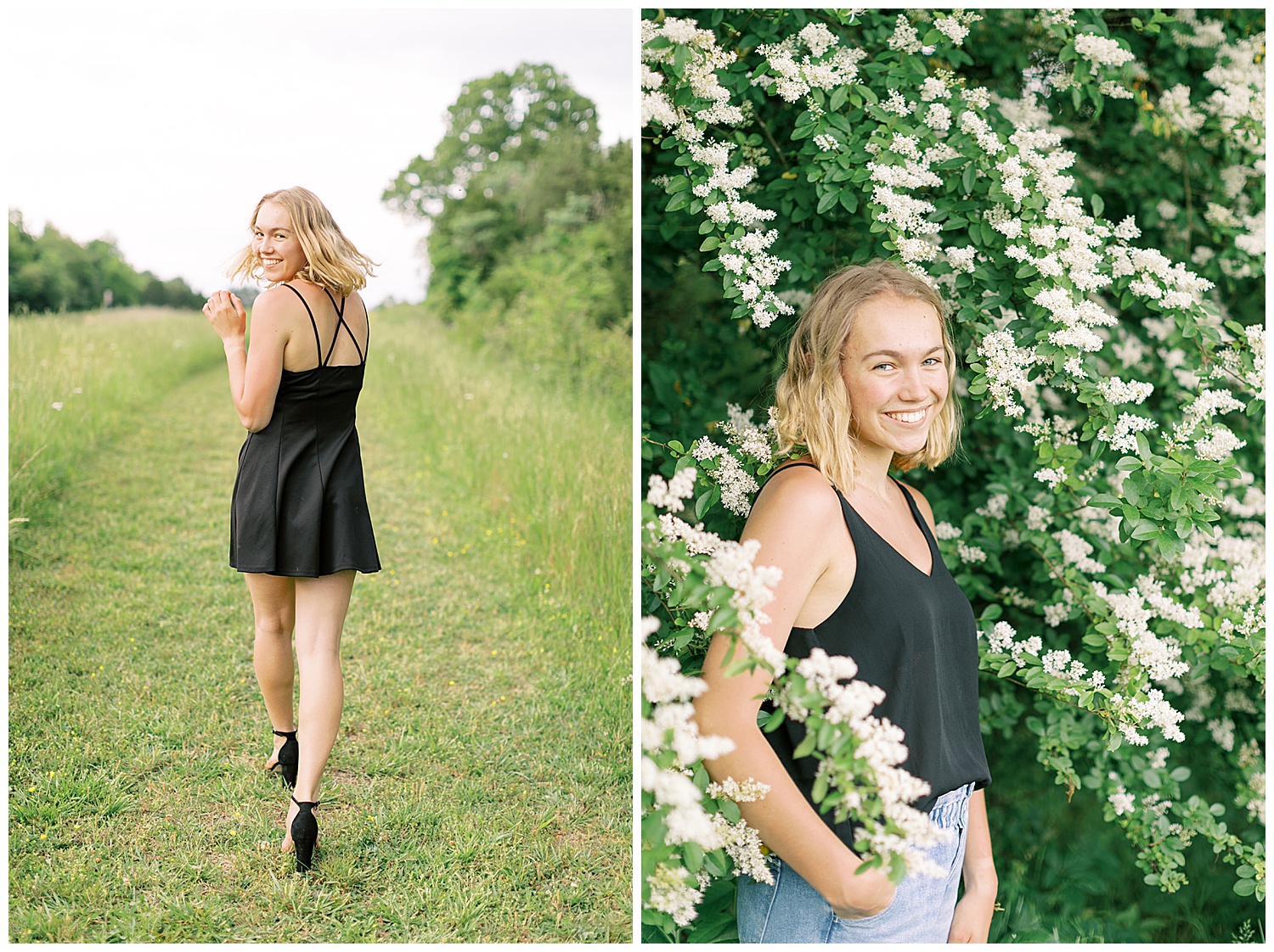 Sweet, organic high school senior session in East Tennessee, by Holly Michon Photography.