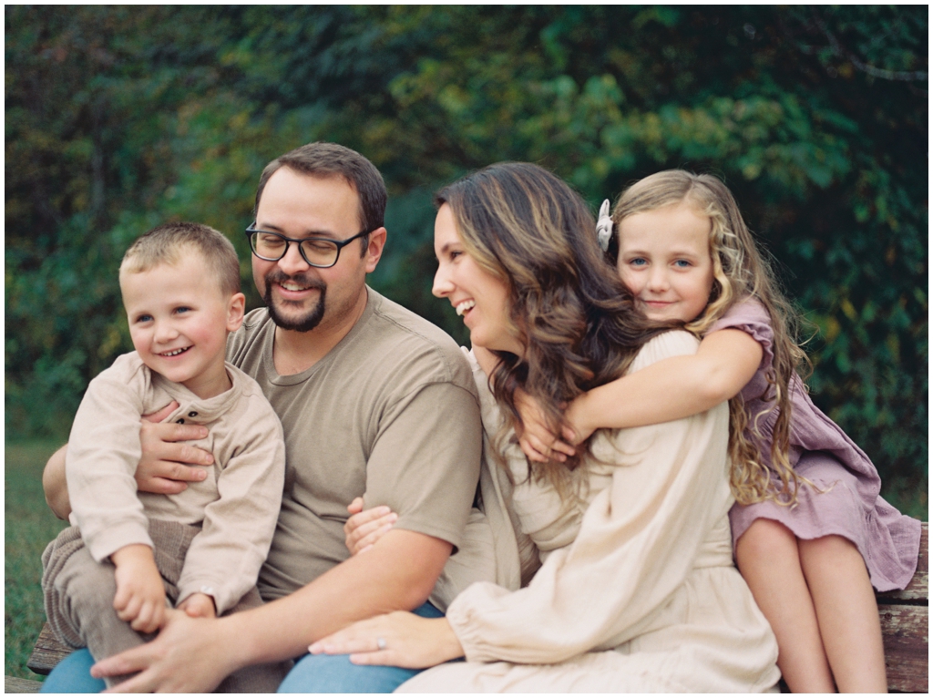 Precious image of Laid Back Family Fall Session in Knoxville, TN. 