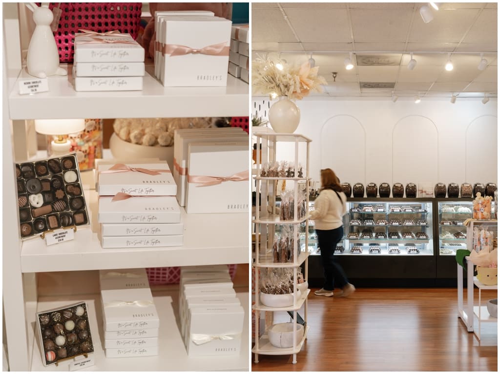 Bradley's homemade fine chocolates and candies