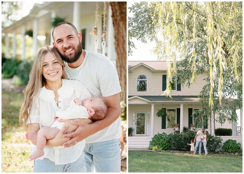 Newborn photography at home in Knoxville, TN.