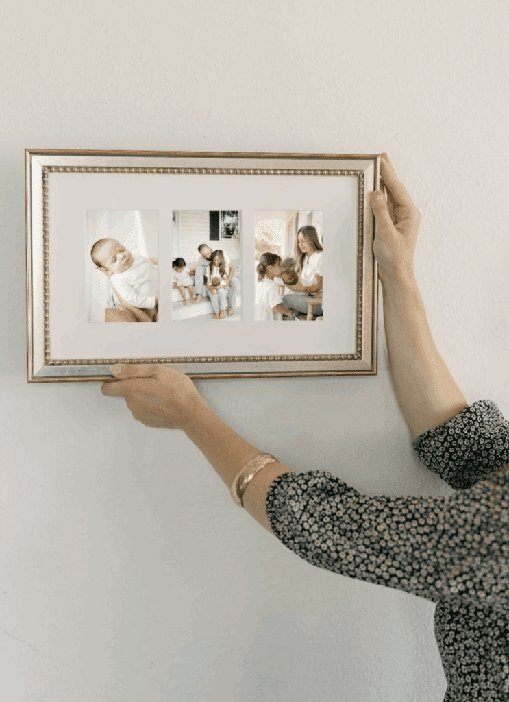 Wall art and custom framing by Knoxville family and newborn photographer, Holly Michon Photography