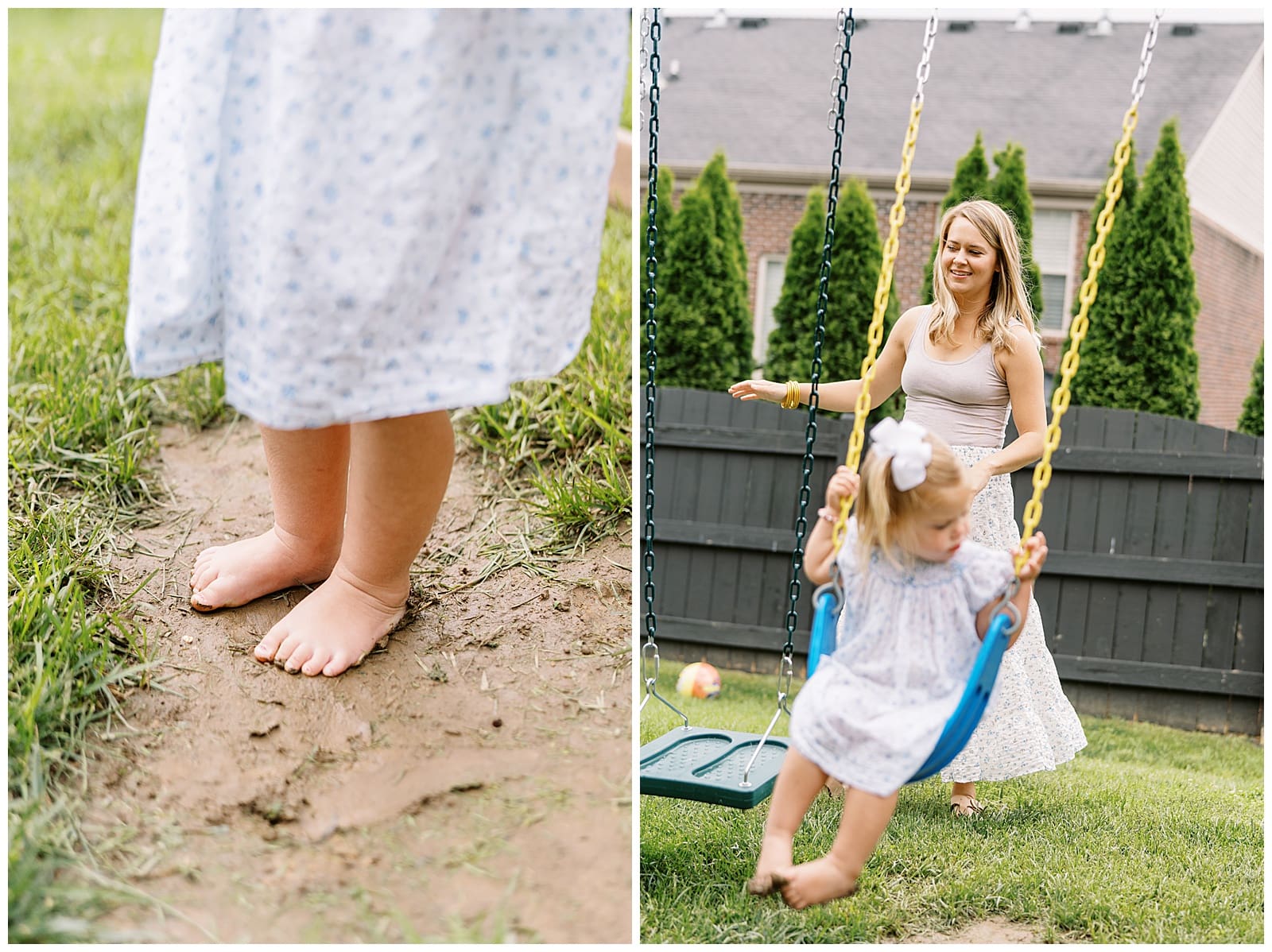 Family of seven in-home family session in Knoxville, TN by Holly Michon Photography