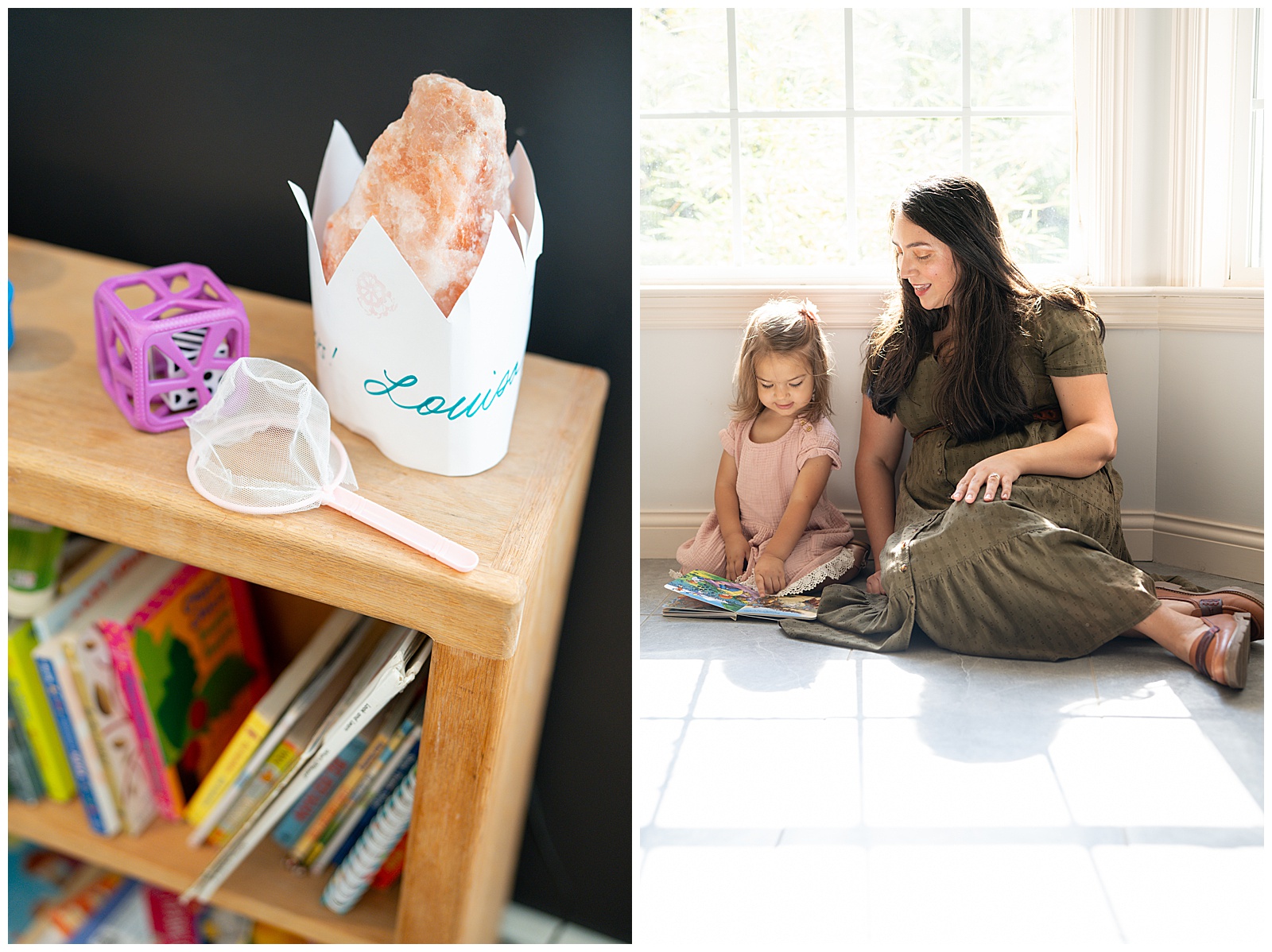 A stunning, relaxed, and joyful in home newborn session with Knoxville photographer Holly Michon Photography.