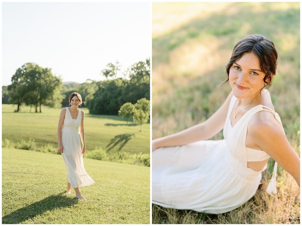 Victor Ashe Park Spring Senior Session by Holly Michon Photography